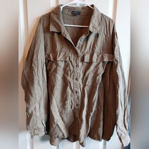 Womens Lane Bryant buttom down 26/28